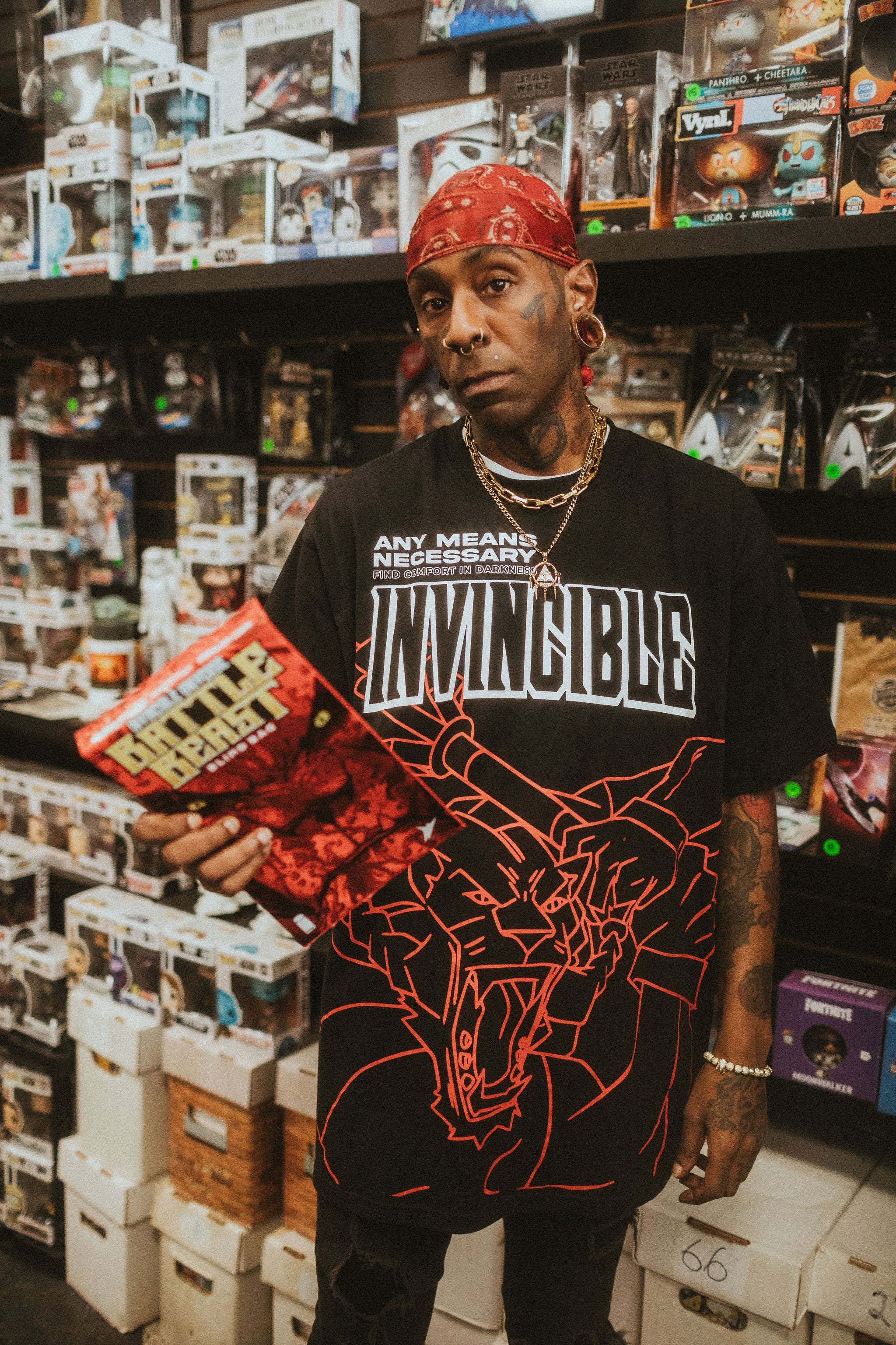 Battle Beast Line Art Series T-Shirt