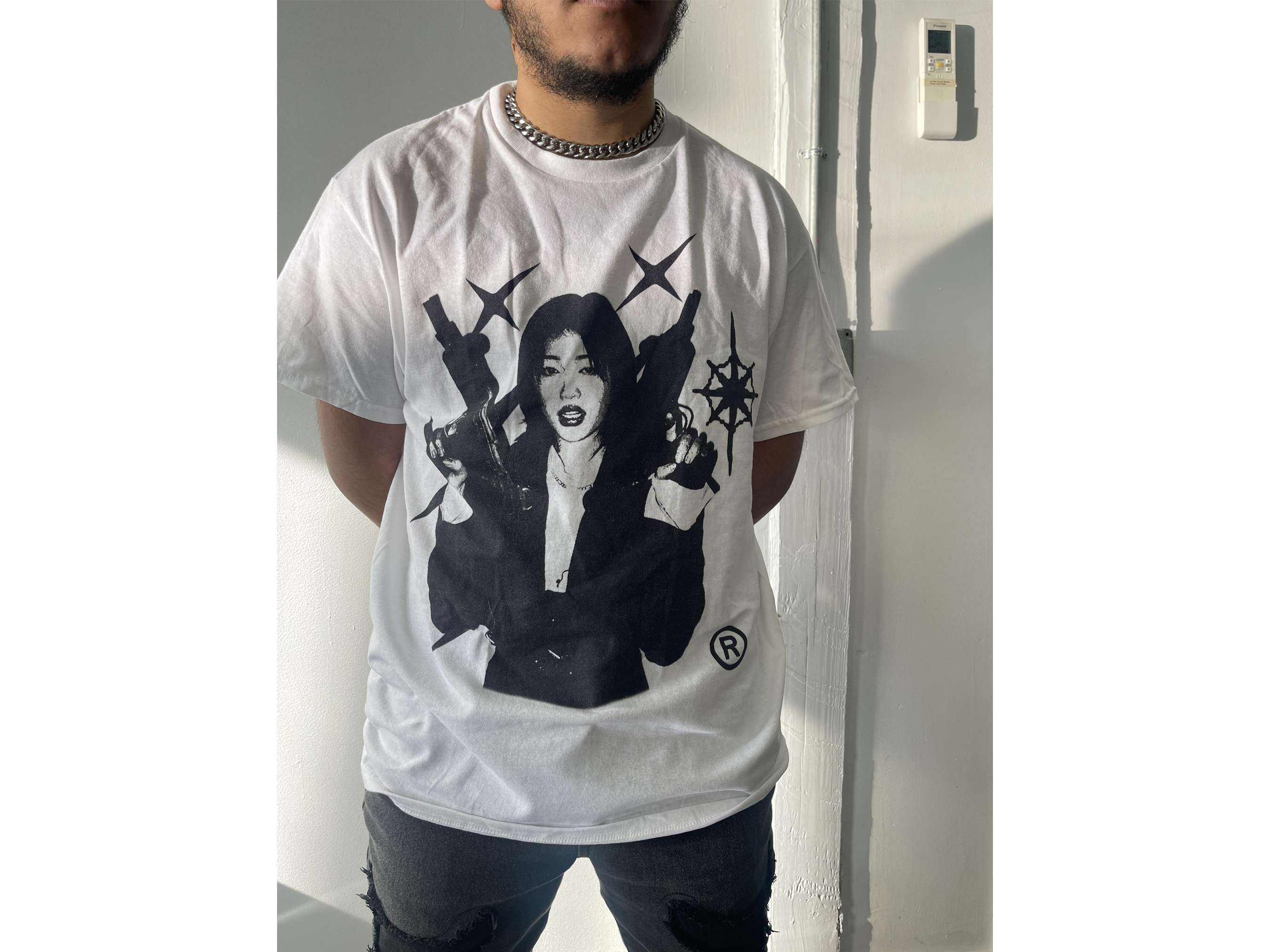 Twin Uzi Streetwear Tee 100 Percent Cotton True To Size Casual Graphic Shirt For Everyday Wear